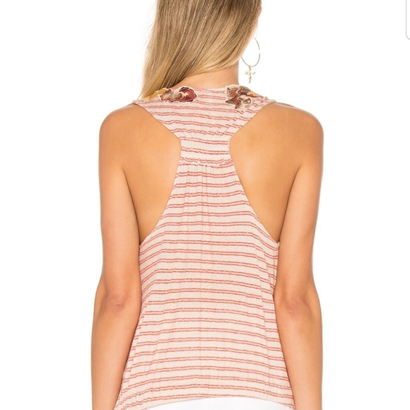 FREE PEOPLE FRIDA FLORAL TRIM TOP - Picture 3 of 3